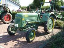 Bautz AL 180 / D, ausgestellt bei der 2. Traktorenausstellung  Ahle Bulldogge us Angeschbach oh Lannehuse  am 05.09.2010 in Angersbach 