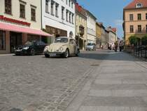 Dies ist ein VW K�fer den ich auf der Mercedes Benz Sternfahrt 2007 am 28.04.07 auf dem Marktplatz in Lutherstadt Wittenberg.