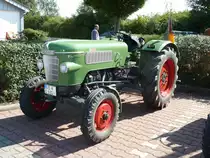 Fendt Farmer 2 ausgestellt bei der 2. Traktorenausstellung  Ahle Bulldogge us Angeschbach oh Lannehuse  am 05.09.2010 in Angersbach 