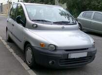 Fiat multipla. Fotografiert: Spetember 2010.