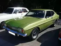 Ford Capri I. 1969 - 1973. Der Capri I war w�hrend seiner Bauzeit mit etlichen 4 und 6-Zylinder-Motoren lieferbar. Oldtimertreffen Zollverein.