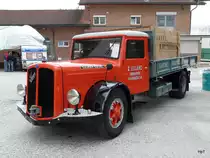 Ein Saurer Transporter am Saurer Oldtimer Treff in Niederbipp am 28.08.2010