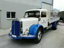 Ein Saurer Transporter am Saurer Oldtimer Treff in Niederbipp am 28.08.2010