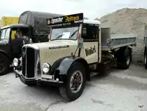 Ein Saurer Kipper am Saurer Oldtimer Treff in Niederbipp am 28.08.2010