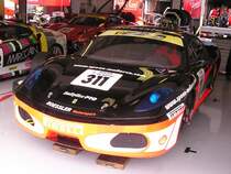 Ferrari F-430 ohne Rder. Hungaroring, am 03.09.2010.