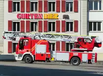 Die Feuerwehr von K�niz auf dem Gurtenareal in Wabern am 04.09.2010