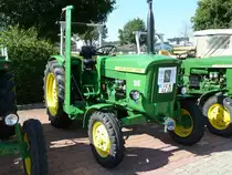 John Deere - Lanz 310 ausgestellt bei der 2. Traktorenausstellung  Ahle Bulldogge us Angeschbach oh Lannehuse  am 05.09.2010 in Angersbach 