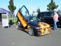 VW Polo 6n, Bj. 1995, steht beim 2. Fuldaer Autotag, September 2010