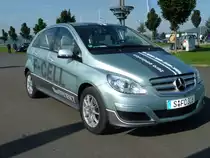 MB B-Klasse als F-CELL-Ausf�hrung steht beim 2. Fuldaer Autotag, September 2010