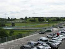 Die letzte Kurven vor dem Home-Stretch. Aufnahme: 03.09.2010.