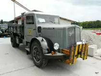 Ein Saurer Kipper am Saurer Oldtimer Treff in Niederbipp am 28.08.2010