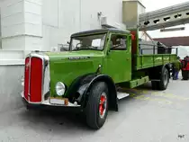 Ein Saurer Kipper am Saurer Oldtimer Treff in Niederbipp am 28.08.2010