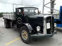 Ein Saurer S4C Kipper am Saurer Oldtimer Treff in Niederbipp am 28.08.2010