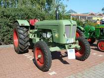 Schl�ter S 50, Bj. 1963, 50 PS, ausgestellt bei der 2. Traktorenausstellung  Ahle Bulldogge us Angeschbach oh Lannehuse  am 05.09.2010 in Angersbach 