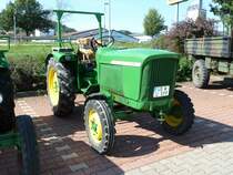 John Deere - Lanz ausgestellt bei der 2. Traktorenausstellung  Ahle Bulldogge us Angeschbach oh Lannehuse  am 05.09.2010 in Angersbach 