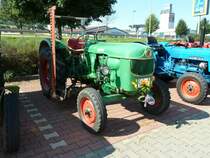Deutz ausgestellt bei der 2. Traktorenausstellung  Ahle Bulldogge us Angeschbach oh Lannehuse  am 05.09.2010 in Angersbach 
