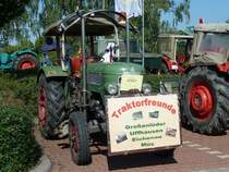 Fendt Farmer 2, Bj. 1966, 35 PS, pr�sentiert bei der 2. Traktorenausstellung  Ahle Bulldogge us Angeschbach oh Lannehuse  am 05.09.2010 in Angersbach 