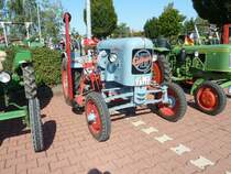 Eicher ED 13, Bj. 1957, pr�sentiert bei der 2. Traktorenausstellung  Ahle Bulldogge us Angeschbach oh Lannehuse  am 05.09.2010 in Angersbach 