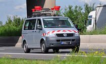 Volkswagen T4 auf der A61 bei Heimerzheim - 31.08.2010