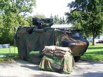 Immendingen : Gepanzerte Einsatzwagen mit 2 cm Kanone.