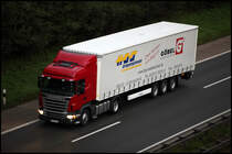 SCANIA HIGHLINE R440 der Spedition GBEL GmbH aus Ldenscheid.