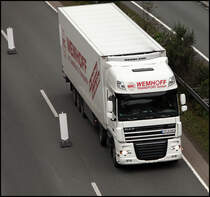 DAF XF105.460SCC  SuperSpaceCab  von WEMHOFF Transport.