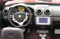 Ferrari California auf dem Hungaroring Paddock. Ferrari Racing Days 2010, Budapest, dritten September