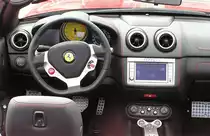 Ferrari California auf dem Hungaroring Paddock. Ferrari Racing Days 2010, Budapest, dritten September