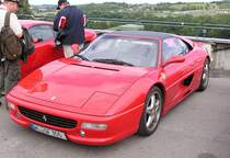 Ferrari F355 auf dem Hungaroring Paddock. Ferrari Racing Days 2010, Budapest, dritten September
