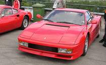 Ferrari Testarossa auf dem Hungaroring Paddock. Ferrari Racing Days 2010, Budapest, dritten September