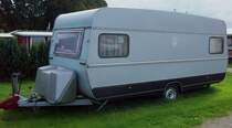 Wohnwagen Campinganhnger gesehen in Neustadt 01.09.2010