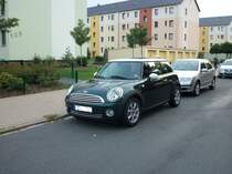 Mini Copper in Lehrte/Goethestr am 25.08.10.