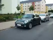 Mini Copper in Lehrte/Goethestr am 25.08.10.