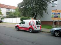 VW Caddy in Lehrte am 23.08.2010