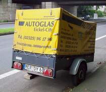 PKW Anhnger Pritscheplanen AUTOGLAS in Herne 10.09.2010
