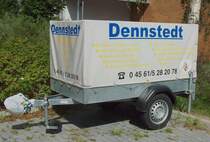 1 achsiger Alupritschenplanen PKW Anhnger Neustadt i.H. 01/09/2010