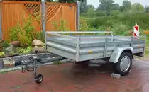 1 achsiger Alupritschen PKW Anh�nger Neustadt i.H. 30/08/2010