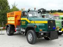 Ein Saurer D290 Salzstreuer am Saurer Oldtimer Treff in Niederbipp am 28.08.2010