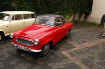 Oldtimer ausgestellt in Anrath am 12.September 2010, das Fahrzeug ist ein Skoda(ein echter/kein VW) Felicia.