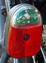 Fahrradr�cklicht mit LED Standlicht Neustadt 02/09/2010