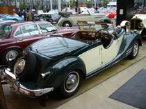 Heckansicht eines Riley 2,5 Litre RMC Roadster. Beschreibung siehe Bild 43684.
