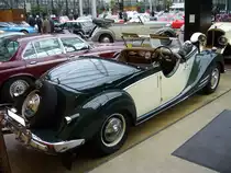 Heckansicht eines Riley 2,5 Litre RMC Roadster. Beschreibung siehe Bild 43684.