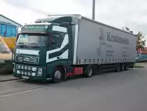 VOLVO-LKW am 19.September 2010 im Gewerbegebiet von Sassnitz.