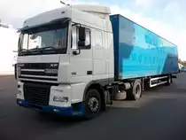 DAF-XF-LKW am 17.September 2010 in Bergen/R�gen.