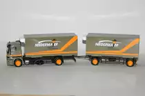 MB Actros der Spedition Niedermaier exklusiv Modell Herpa