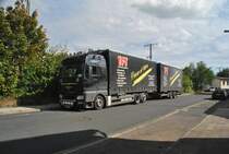 MAN TGX  26.480, Hngerzug in Lehrte am 19.09.2010