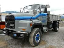 Ein Saurer D330B Kipper am Saurer Oldtimer Treff in Niederbipp am 28.08.2010