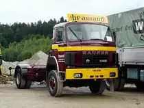 Ein Saurer D330B am Saurer Oldtimer Treff in Niederbipp am 28.08.2010