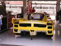 Ferrari FXX, Rckansicht.  Ferrari Racing Days 2010 , September.