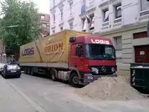 Mercedes Benz 1844 Actros in Hamburg-wilhemsburg am 03.07.10